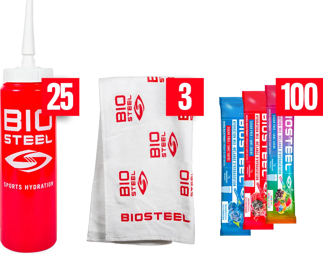 BIOSTEEL - Team Sponsorship Starter Kit