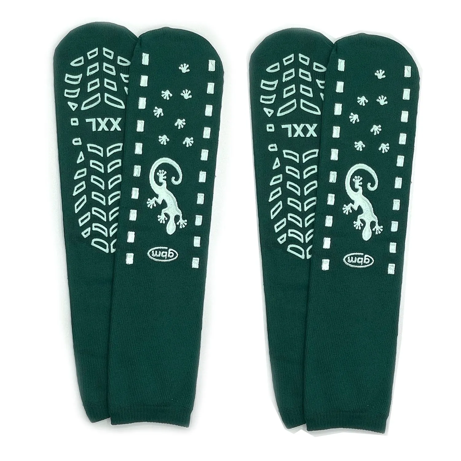 GBM Geckos - Plush Double Tread Non-Slip Safety Socks